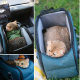 Closable Pet Car Seat - Gentle Paws