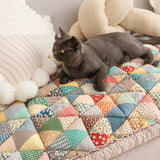 Retro Cotton Protective Couch Cover - Gentle Paws