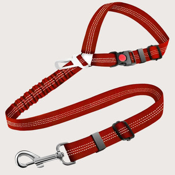2 in 1 Adjustable Cat Seatbelt Clip - Gentle Paws