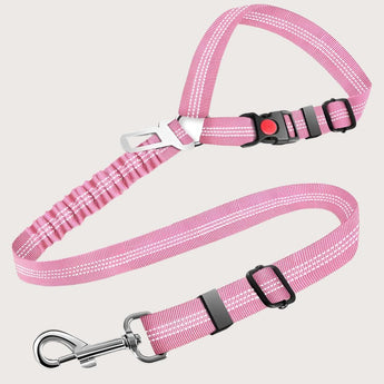 2 in 1 Adjustable Cat Seatbelt Clip - Gentle Paws