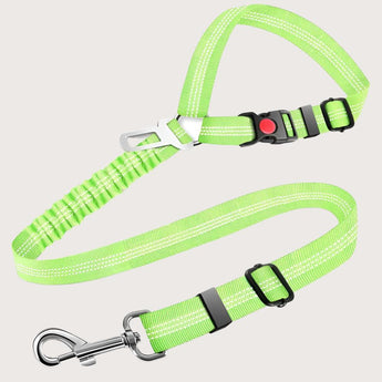 2 in 1 Adjustable Cat Seatbelt Clip - Gentle Paws