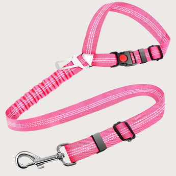2 in 1 Adjustable Cat Seatbelt Clip - Gentle Paws
