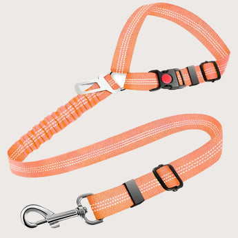 2 in 1 Adjustable Cat Seatbelt Clip - Gentle Paws