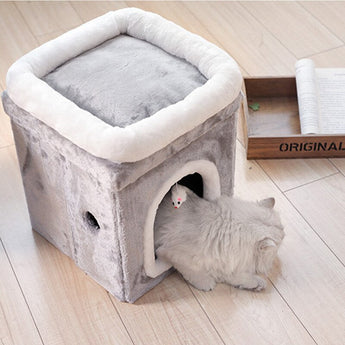 Multi-Level Indoor Cat Condo - Gentle Paws