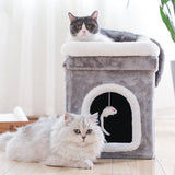 Multi-Level Indoor Cat Condo - Gentle Paws