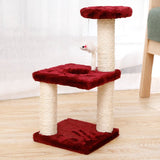 Multi-Level Cat Climbing Wall - Gentle Paws