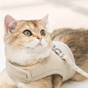 No-Choke Cat Harness & Leash - Gentle Paws