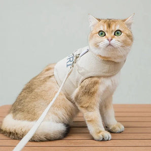 No-Choke Cat Harness & Leash - Gentle Paws