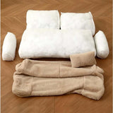 Premium Plush Cat Sofa - Gentle Paws