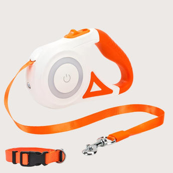 Pet Spotlight Retractable Leash - Gentle Paws