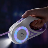 Pet Spotlight Retractable Leash - Gentle Paws