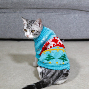 Holiday Cat Sweater - Gentle Paws