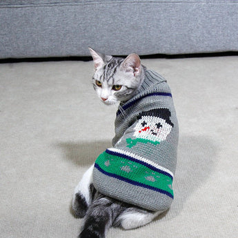 Holiday Cat Sweater - Gentle Paws