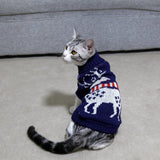 Holiday Cat Sweater - Gentle Paws