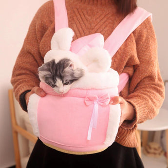 Front-Facing Cat Carrier - Gentle Paws