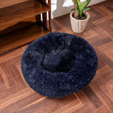 Fluffy Donut Cat Bed - Gentle Paws