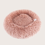 Fluffy Donut Cat Bed - Gentle Paws