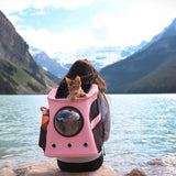 Breathable Astronaut Cat Backpack - Gentle Paws