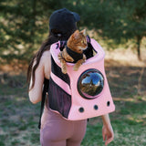 Breathable Astronaut Cat Backpack - Gentle Paws