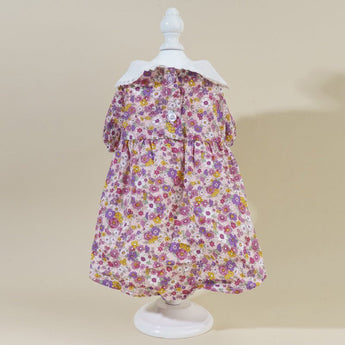 Elegant Pet Floral Dress - Gentle Paws