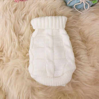 Vintage Knitted Cat Sweater - Gentle Paws