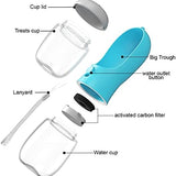 Dual-Chamber Cat Travel Bottle - Gentle Paws