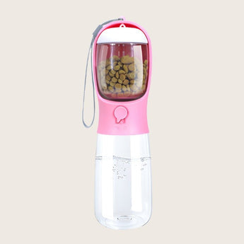 Dual-Chamber Cat Travel Bottle - Gentle Paws