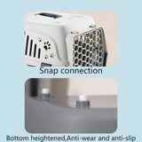Hard Shell Cat Carrier - Gentle Paws
