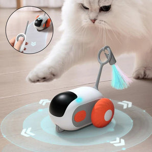 Remote-Controlled Cat Toy Car - Gentle Paws