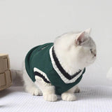 Soft Fleece Cat V-Neck Pullover - Gentle Paws
