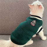 Soft Fleece Cat V-Neck Pullover - Gentle Paws