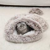 Half-Closed Cat Nest - Gentle Paws