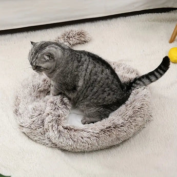 Half-Closed Cat Nest - Gentle Paws