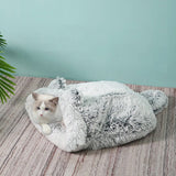 Half-Closed Cat Nest - Gentle Paws