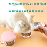 Ergonomic Cat Feeding Spoon Set - Gentle Paws