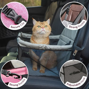 Spacious Pet Breathable Car Seat