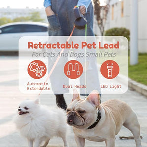 Dual Retractable Dog Leash