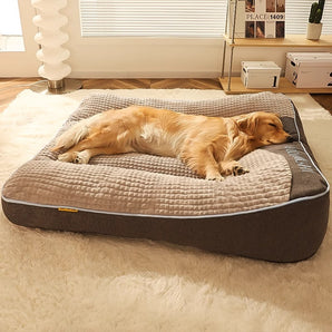 Spine-Support Dog Scratch-Resistant Bed