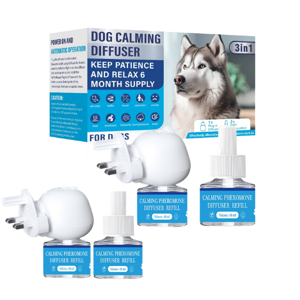 2 x Dogs Calming Diffuser Kit [UK plug]