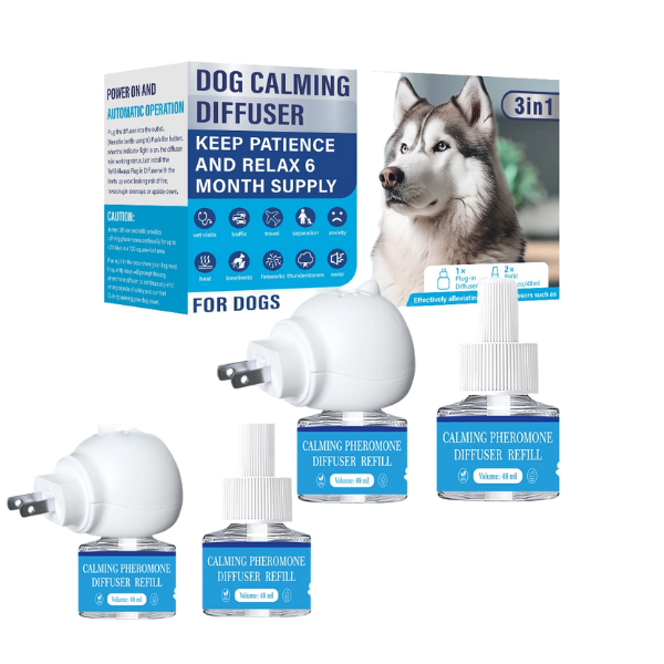 2 x Dogs Calming Diffuser Kit