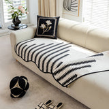 Anti-Scratch Non-Slip Leather Plush Sofa Cover - Gentle Paws