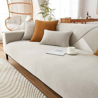 Chenille Fabric Waterproof & Antifouling Couch Covers - Gentle Paws