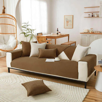 Chenille Fabric Waterproof & Antifouling Couch Covers - Gentle Paws