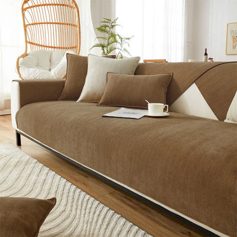Chenille Fabric Waterproof & Antifouling Couch Covers - Gentle Paws