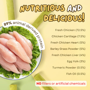 Cat Grass Teething Stick (6-Pack)