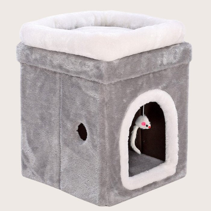 Gentle Paws™ 2-Level Cat House