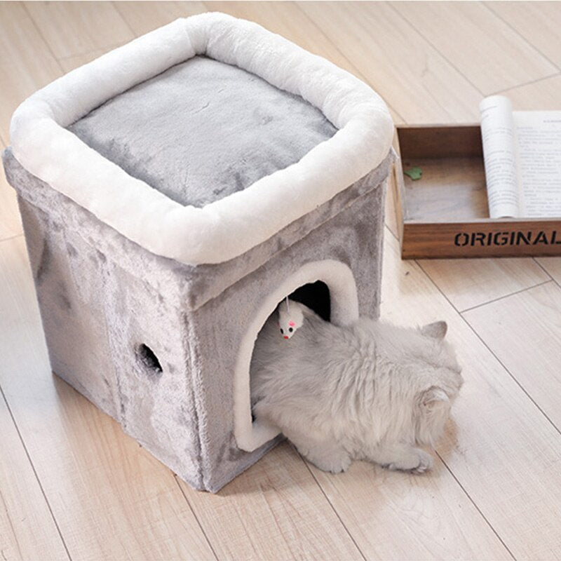 Gentle Paws™ 2-Level Cat House