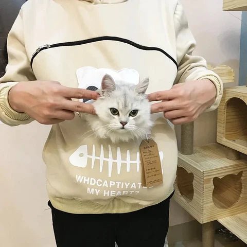 Gentle Paws™ Cat Lovers Kangaroo Sweatshirt - Gentle Paws