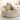 Fluffy Round Cat Bed - Gentle Paws