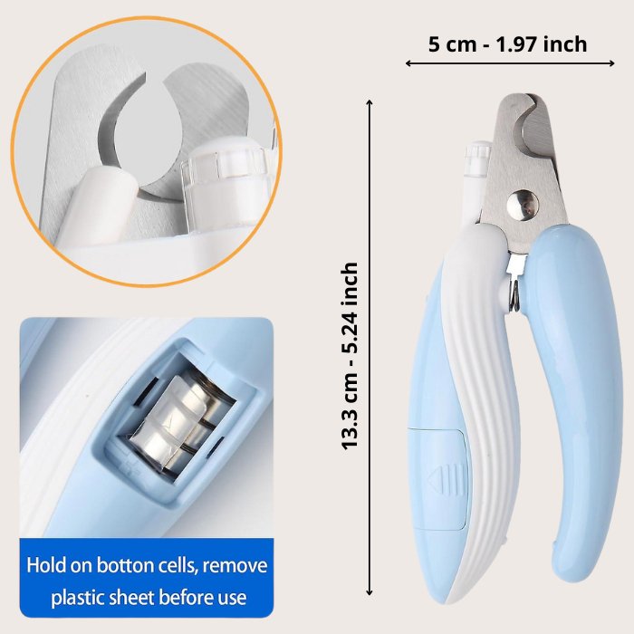 Gentle Paws™ LED Electric Nail Clipper